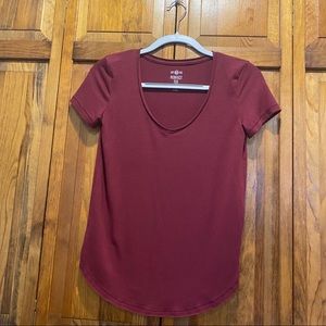 Soft Scoop Neck Tee